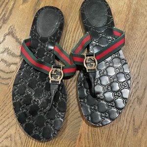 Black Gucci Sandal sz11